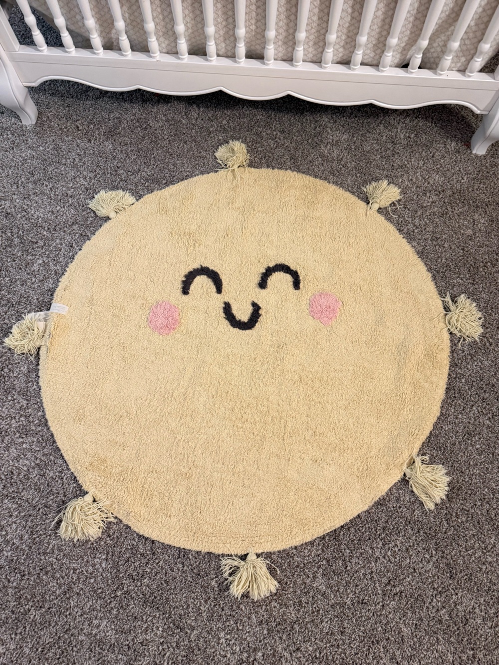 Pottery Barn Kids Lorena Canals You Are My Sunshine
Washable Rug (3' Round)